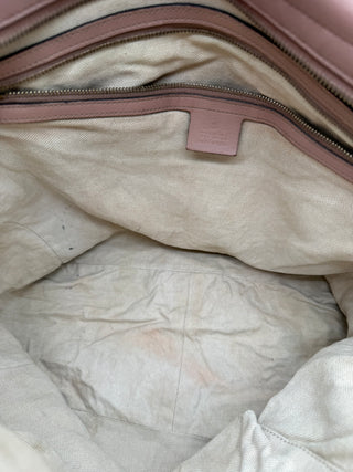 Gucci Microguccissima Bree Blush Pink Large Tote