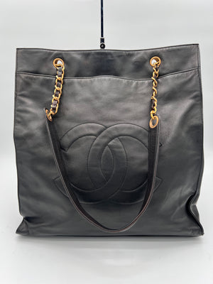 Chanel Vintage Timeless Vertical Tote Lambskin