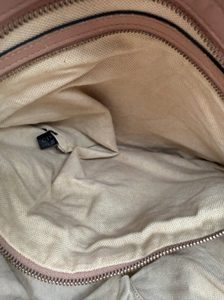 Gucci Microguccissima Bree Blush Pink Large Tote
