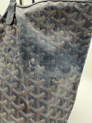 Goyard Sac Saint Louis PM Bleu Marine Tote