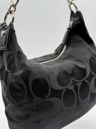 COACH Black Hobo