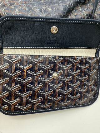 Goyard Sac Saint Louis PM Bleu Marine Tote