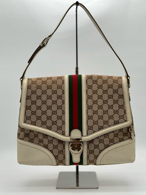 Gucci Large Monogram Treasure Flap Sherryline