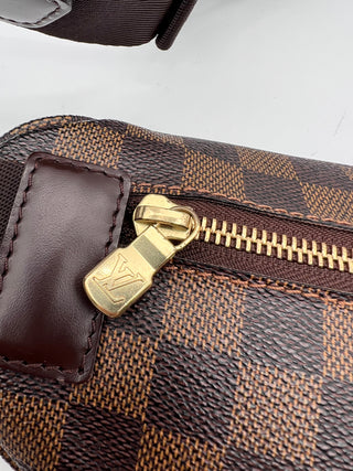 LOUIS VUITTON MELVILLE BELT/BODY BAG DAMIER EBENE