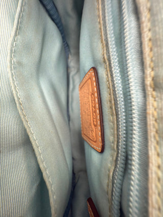 Coach Blue Belt Bag