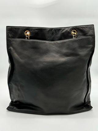 Chanel Vintage Timeless Vertical Tote Lambskin