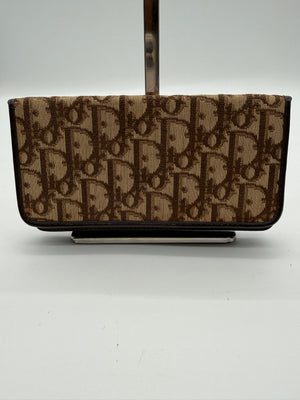Christian Dior Trotter Monogram Canvas Wallet