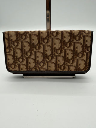 Christian Dior Trotter Monogram Canvas Wallet