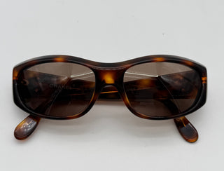 CHANEL Vintage Tortoiseshell CC Sunglasses
