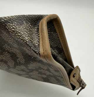 YSL Vintage Giraffe Print Pouch
