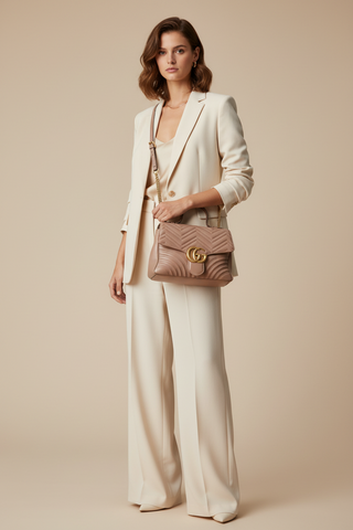 Gucci Marmont Top Handle Dusty Pink 2way