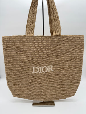 Dior Raffia Large Tote GWP (New)