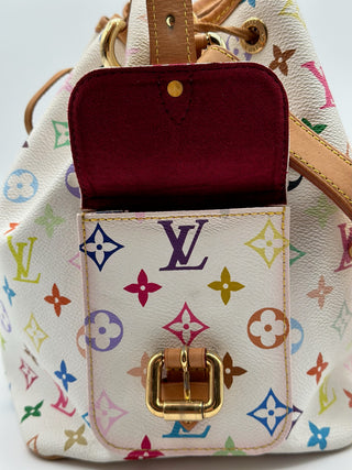 LOUIS VUITTON Takashi Murakami Limited Edition Bucket Bag MM