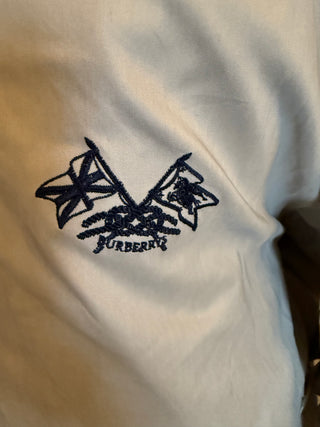 Burberrys Hooded Beige Coat Size Medium