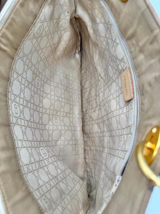 DIOR Lady Dior Cannage Tan Shoulder Bag