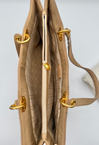 DIOR Lady Dior Cannage Tan Shoulder Bag