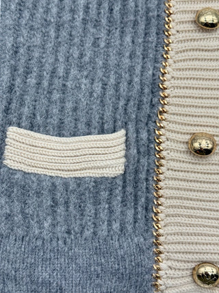 TORY BURCH KENDRA WOOL CARDIGAN