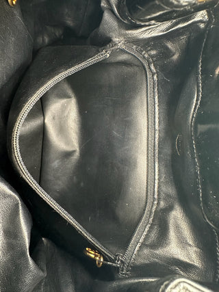 CHANEL Vintage Patent Leather Backpack 24K GHW