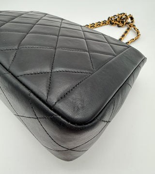 CHANEL VINTAGE DIANA SINGLE FLAP GHW