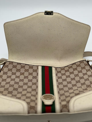 Gucci Large Monogram Treasure Flap Sherryline