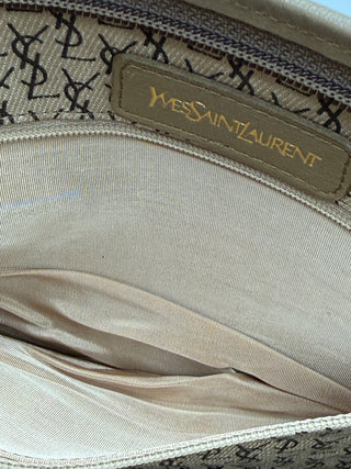 YSL Vintage Giraffe Print Pouch