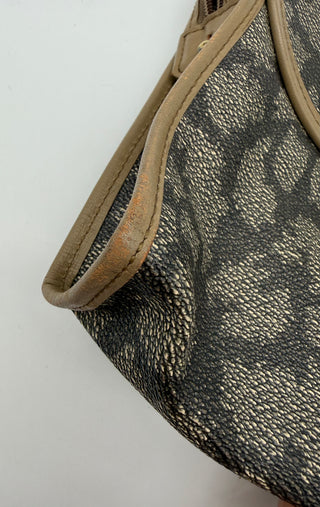 YSL Vintage Giraffe Print Pouch