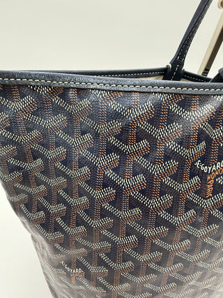 Goyard Sac Saint Louis PM Bleu Marine Tote