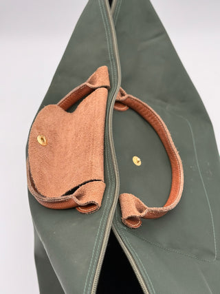 LONGCHAMP Large Olive Green