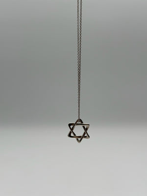 Tiffany & Co Star of David Necklace