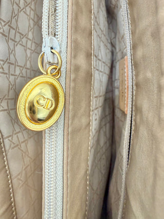 DIOR Lady Dior Cannage Tan Shoulder Bag