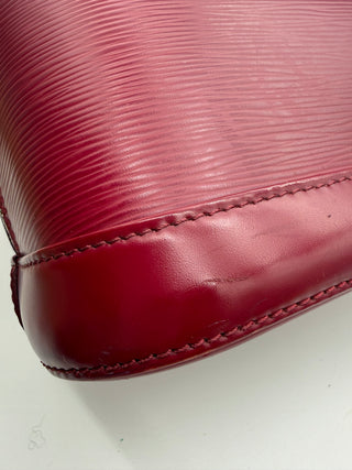 Louis Vuitton Alma PM Epi Leather Fuchsia