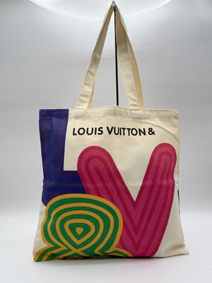 Louis Vuitton Canvas Tote Bag