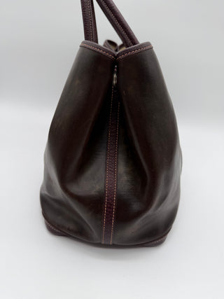 Hermès Garden Party 36 PM Brown Leather Tote Bag with Dust Bag