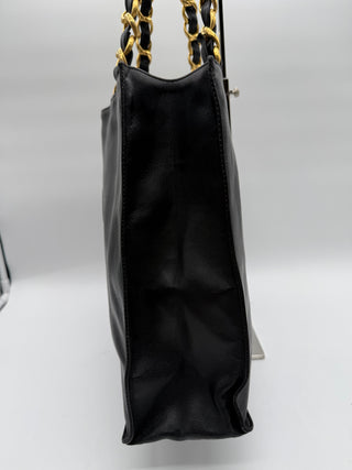Chanel Timeless CC XL Chain Shopper Tote Vintage