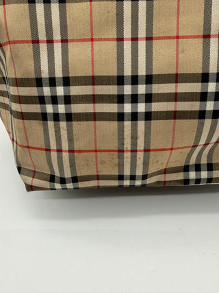 BURBERRY Blue Label Nova Check Nylon Large Tote