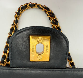 CHANEL VINTAGE DIANA SINGLE FLAP GHW