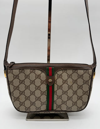 Gucci Vintage GG Supreme Web Sherry Line Shoulder Bag