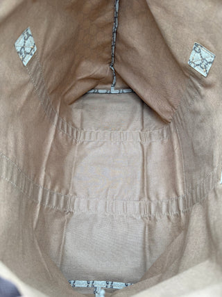Gucci GG Plus Monogram Large Ziptop Travel Tote