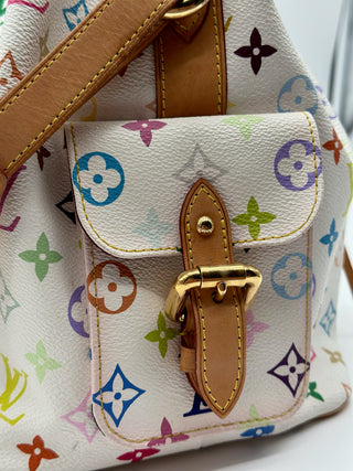 LOUIS VUITTON Takashi Murakami Limited Edition Bucket Bag MM