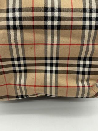 BURBERRY Blue Label Nova Check Nylon Large Tote
