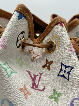 LOUIS VUITTON Takashi Murakami Limited Edition Bucket Bag MM