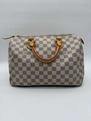 Louis Vuitton Speedy 30 Damier Azur