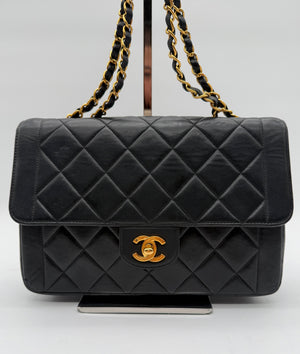 CHANEL VINTAGE DIANA SINGLE FLAP GHW