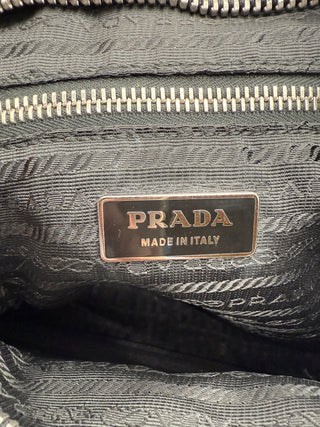 Prada Black Nylon Messenger Bag
