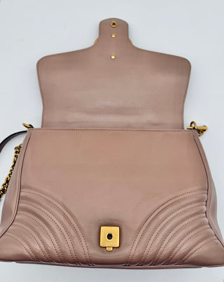 Gucci Marmont Top Handle Dusty Pink 2way