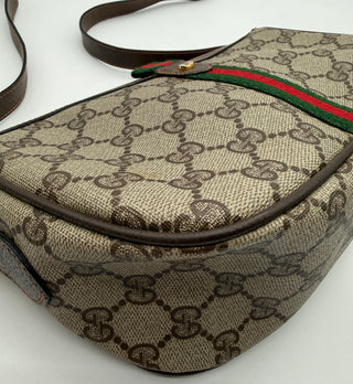 Gucci Vintage GG Supreme Web Sherry Line Shoulder Bag