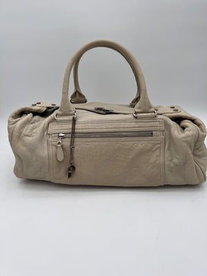 Balenciaga Beige Whistle Handbag Large