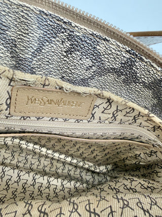 YSL Vintage Giraffe Print Medium Crossbody