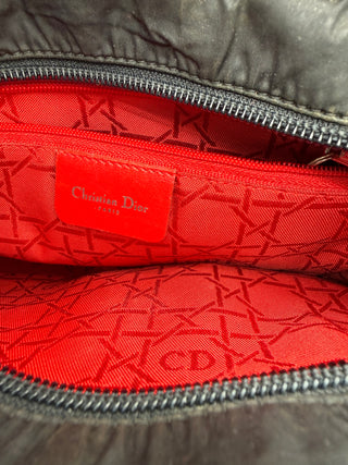Christian Dior Lady Dior Nylon Small Handbag SHW