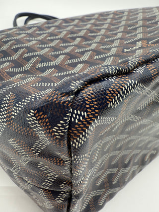 Goyard Sac Saint Louis PM Bleu Marine Tote